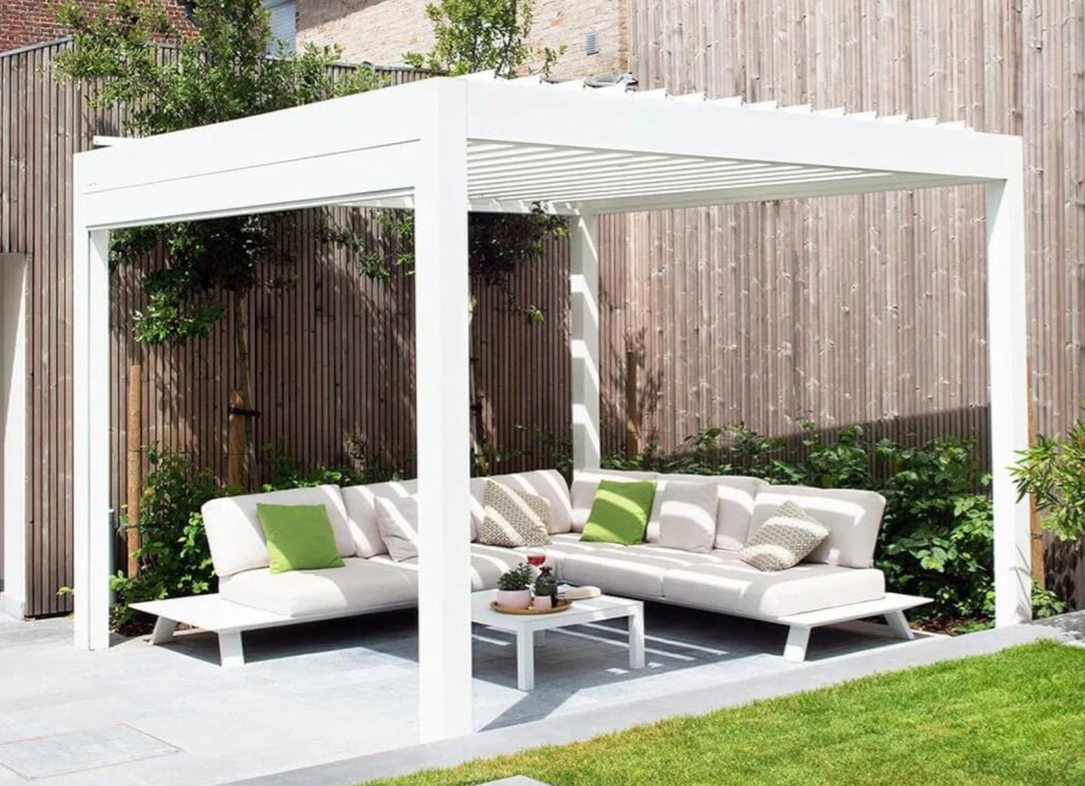 Hansø Aluminum Pergola Kit