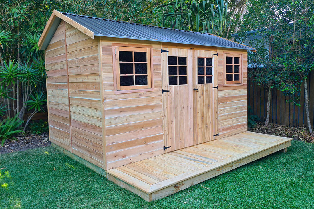 Willow Cedar Shed 12×8